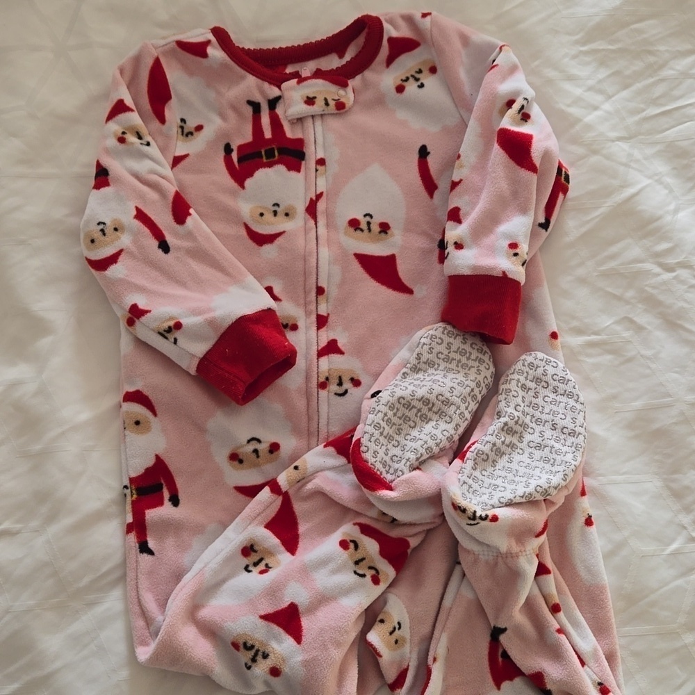 Carter's fleece sleeper, 12months